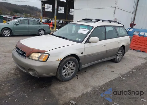2002 Subaru Outback H6-3.0 L.l. Bean Edition z USA, uszkodzony, nr VIN 4S3BH806527666558